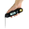 Foldable Probe Waterproof Food Thermometer Kitchen Barbecue Fast Temperature Measurement Digital Display Electronic Thermometer