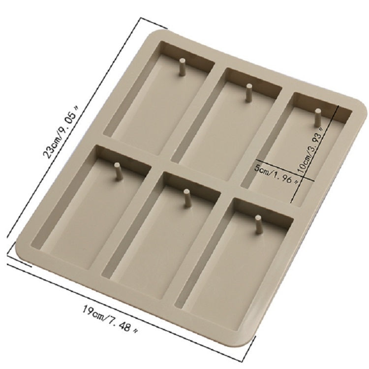 Aromatherapy Wax Handmade Soap Silicone Mold, Six Grid Rectangle, Three Rectangle Three Oval, Six Lattice Rhombus, Three  Round Three Ring, Six Lattice Round Key, Two Round Two Square Two Rhombus