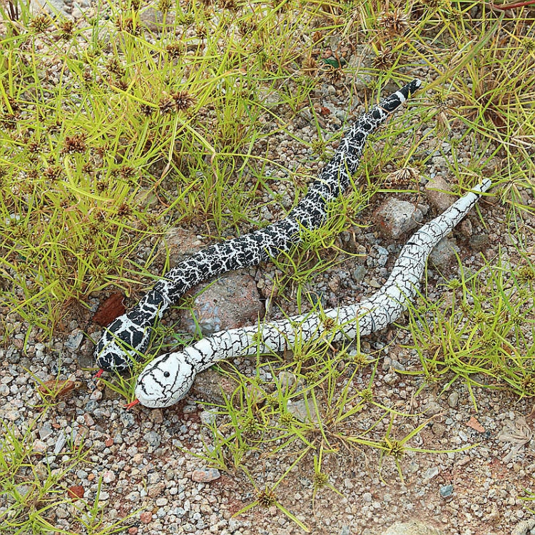 Tricky Funny Toy Infrared Remote Control Scary Creepy Snake, Size: 38*3.5cm, Snake (Orange)