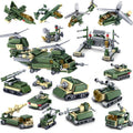 KAZI 16 in 1 Sets Land Team Building Block Educational Toys, Age Range: 6 Years Old Above, 84053