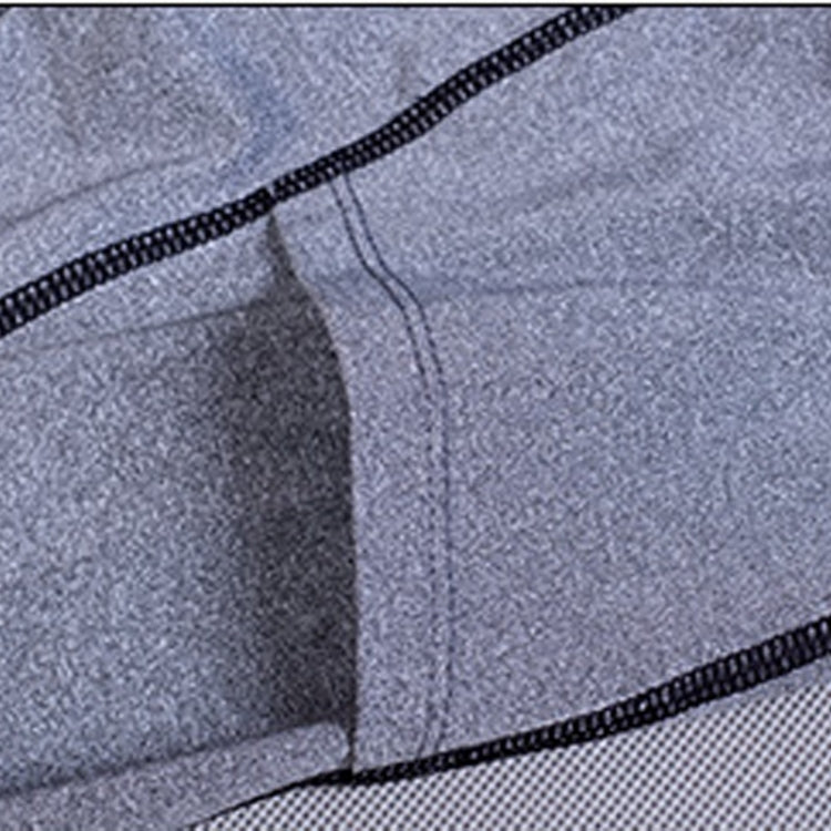 SIGETU Quick-drying Stretch Tights Five Pants(Color:Gray Size:XXXL), S, M, L, XL, XXL, XXXL