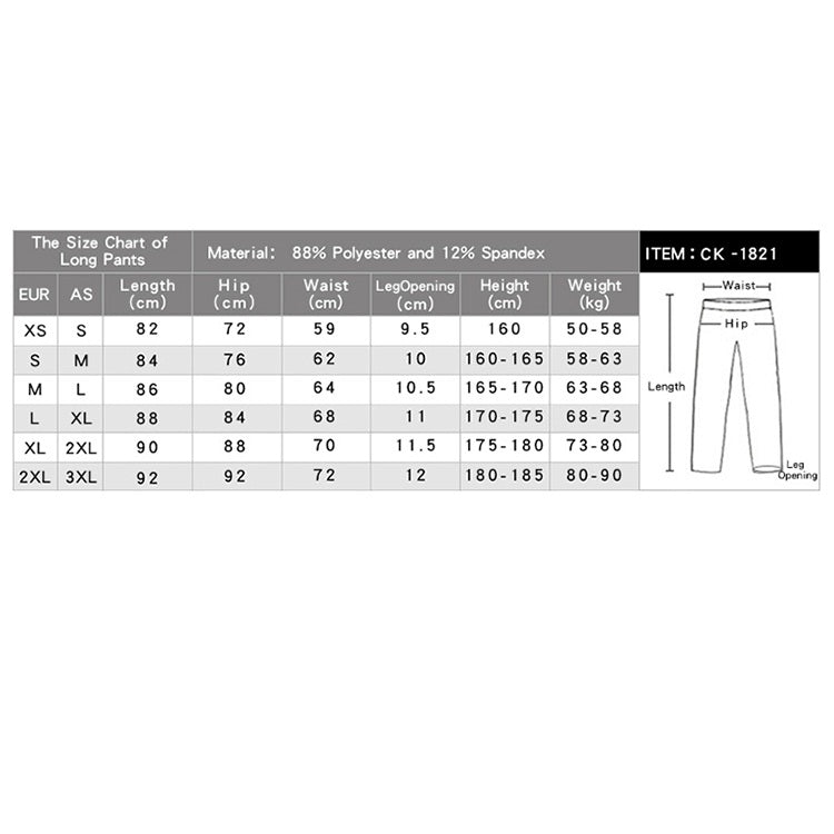 SIGETU Men Fitness Quick-drying Stretch Trousers (Color:Black Green Size:XXL), S, M, L, XL, XXL, XXXL