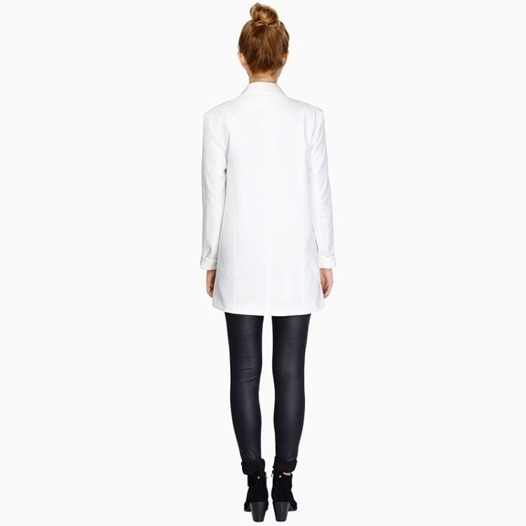 One Buckle Long-sleeved Suit (Color:Dark Blue Size:L), S, M, L, XL, XXL