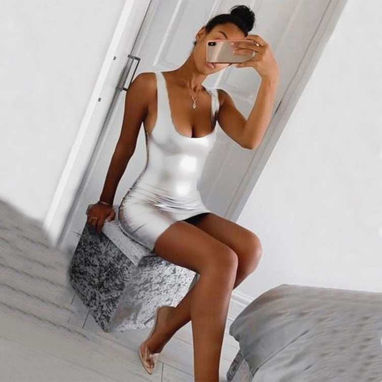 Ladies Sexy Fashion Tight-fitting Sling Bag Hip Skirt, L