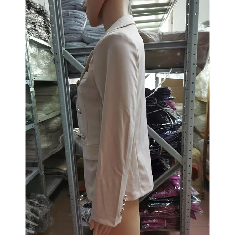 Solid Color Slim Long-sleeved Cardigan Short Suit Jacket for Ladies, M, XL, S, L